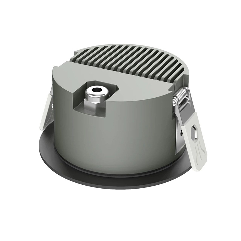 Downlight COB IP65 rezistent la apă, 220V, 2700-600K, carcasă din aluminiu