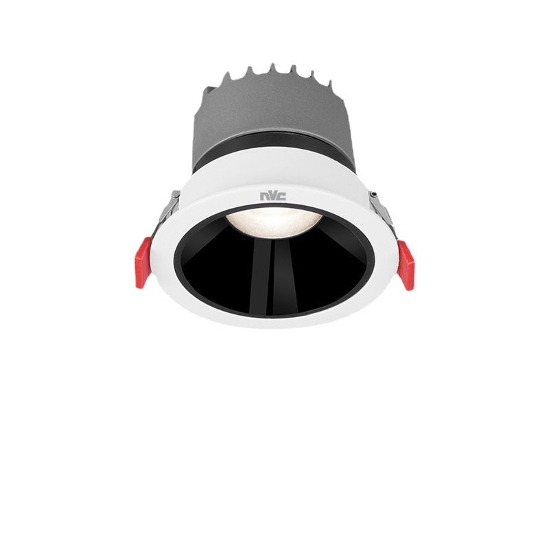 Анти-отразяваща вградена LED прожектор RA97, CRI≥95, 220V, алуминиев корпус, NVC, модерен стил