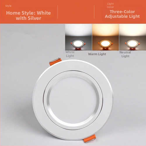 LED laevalgusti elutuppa, must, pinnapealne paigaldus, 110–240V, 100–300W, mitmevärviline reguleerimine, PC korpus