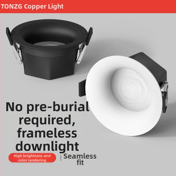 LED laevalgusti be raamita, peidetud paigaldus, 220V, CRI ≥90, tööiga 20000h, korpus metallikunsti stiilis