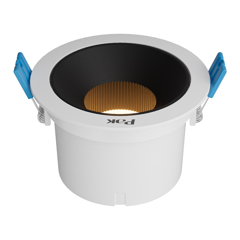 LED прожектор за вграждане Three Heroes Aurora, защита на очите, вградена стенна лампа (Напрежение 220V; Мощност 4.8W/7W/9W/12W; Бутонен превключвател; Стенно управление; Корпус PC)