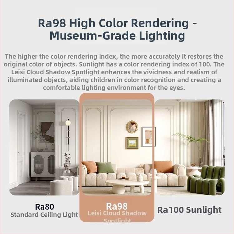 LED COB осветител за таван, дълбок купол антиотразителен, вградена, тесен ръб, модел RA97, 220V, алуминиев корпус, стенно управление