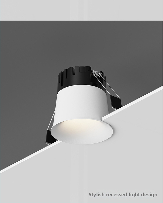 Pinton COB prožektor kumerate servadega raamita, 220V, nupu juhtimine, alumiiniumkorpus