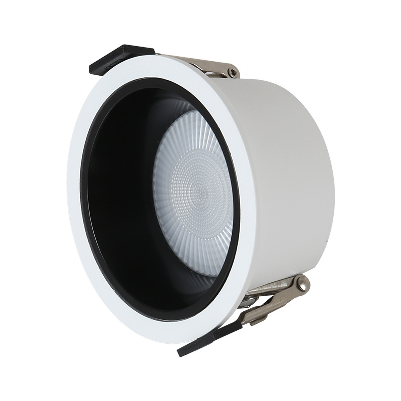 Downlight COB LED, cupă adâncă anti-orbire, încastrat, 220V, 4000K/6500K