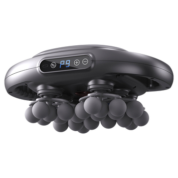 Masirač fascia s 6+ glavama, profesionalne razine za relaksaciju mišića i vrata, četkasti motor, LCD zaslon, 5+ brzina, ugrađena baterija 1200–2000 mAh, buka ispod 36 dB