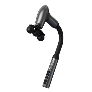 Pistol de masaj Cloud Rabbit cu 3 capete, afișaj LCD, motor cu perii, 5 trepte sau mai mult, zgomot 46–70 dB