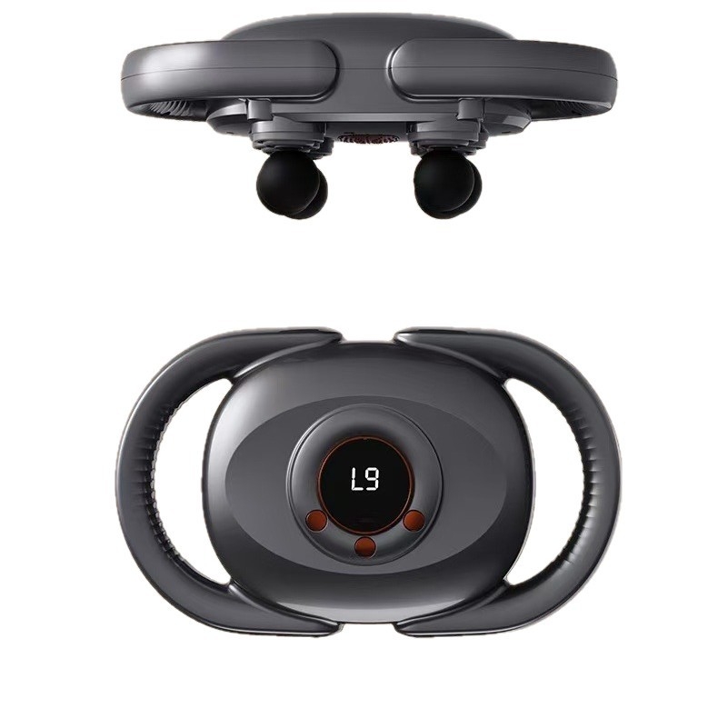 Mini prijenosni masažer za cijelo tijelo s 6 glava, niska buka, ugrađena baterija 1200–2000 mAh, trajanje baterije 1–3 h