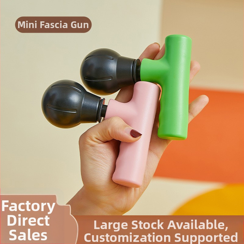 Mini fascijos masažuoklis su įkrovimu, aukšto dažnio vibracija, masažas mušimu ir bakstelėjimu; tinkamas kaklui, nugarai, juosmeniui, klubams, kojoms ir pėdoms.