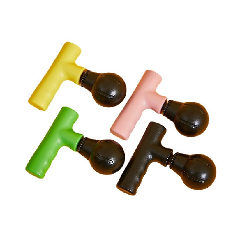 Mini fascijos masažuoklis su įkrovimu, aukšto dažnio vibracija, masažas mušimu ir bakstelėjimu; tinkamas kaklui, nugarai, juosmeniui, klubams, kojoms ir pėdoms.