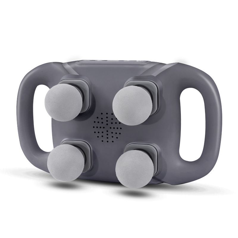 Masaža fascije mišića s 4 glavice, brushed motor, 3-razinska prilagodba, ugrađena baterija 2000–4000 mAh, vrijeme rada 1–3 h, buka 36–45 dB