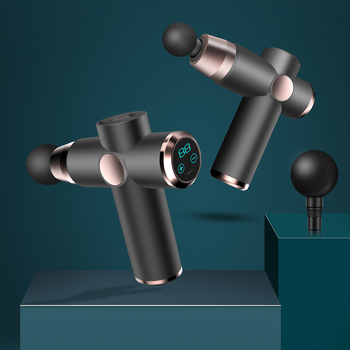 Fasciаlni masažni uređaj s 5+ brzina, LCD zaslon, 4 glave, ugrađena baterija 1200–2000 mAh, 24 W, buka ispod 36 dB