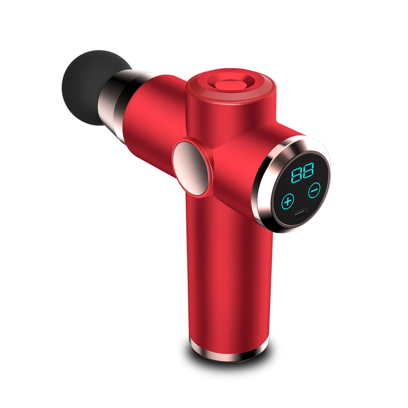 Fasciаlni masažni uređaj s 5+ brzina, LCD zaslon, 4 glave, ugrađena baterija 1200–2000 mAh, 24 W, buka ispod 36 dB