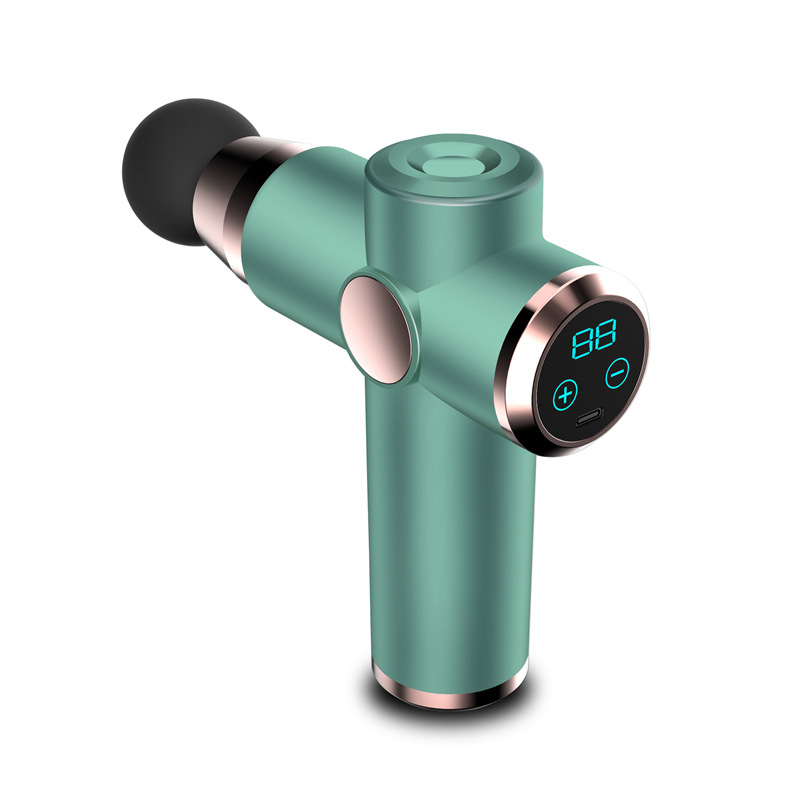 Fasciаlni masažni uređaj s 5+ brzina, LCD zaslon, 4 glave, ugrađena baterija 1200–2000 mAh, 24 W, buka ispod 36 dB