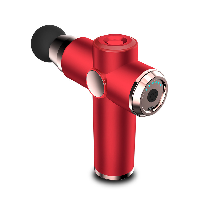 Fasciаlni masažni uređaj s 5+ brzina, LCD zaslon, 4 glave, ugrađena baterija 1200–2000 mAh, 24 W, buka ispod 36 dB