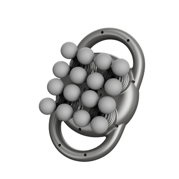 Dispozitiv de masaj fascial cu 6+ capete, motor cu perii, reglaj în mai multe trepte, zgomot 36–45 dB, fără baterie încorporată