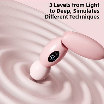 Fascia massager – vaikne USB-toide, mudel 022, kaks massaažikontakti, kaelale, vööle, puusadele, jalgadele ja seljale