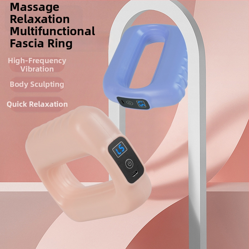 Mini masaj fascial cu motor cu perii, 5 viteze, 1 cap de masaj, baterie încorporată 1200–2000 mAh, zgomot 36–45 dB