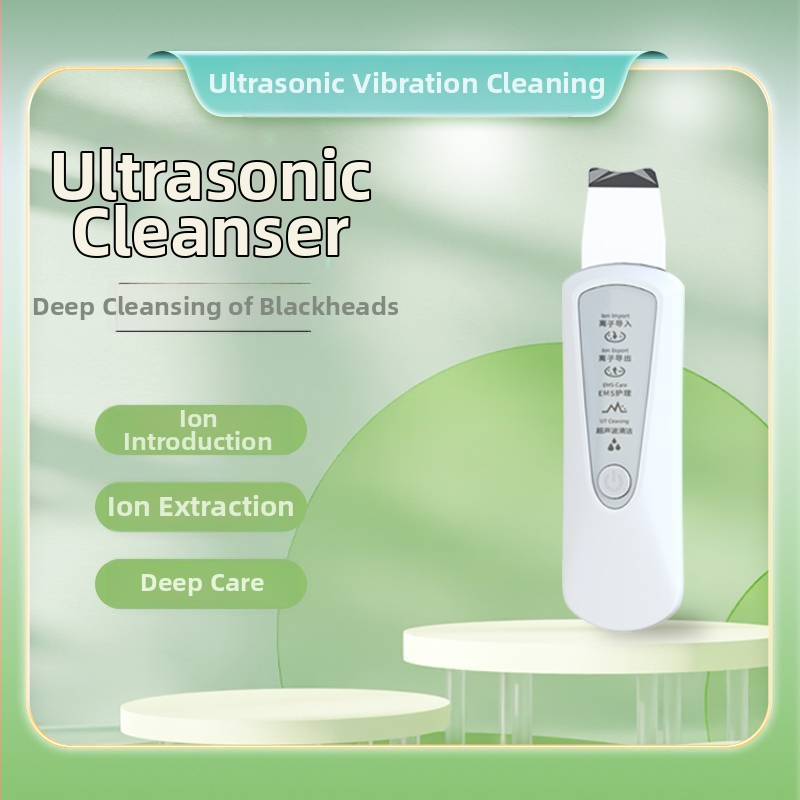 Ultrazvučni uređaj za čišćenje lica – prijenosni, baterija 500–800 mAh, IPX1 vodootporan, čišćenje i pomlađivanje kože, kućna upotreba