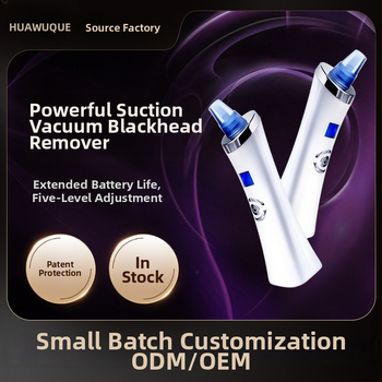 DYM002 Vakuuminis juodųjų taškų valiklis veidui — Porų valymas, Juodųjų taškų įsiurbimas, Spuogų ir negyvos odos šalinimas, 5 lygiai slėgio (55–65 kPa), CE ROSH FDA