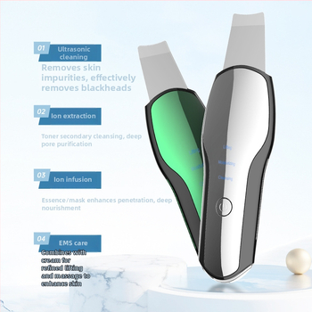 KEKESU ultrazvukové zariadenie na čistenie tváre – IPX1 vodotesné, Domáce použitie, bez zabudovanej batérie.