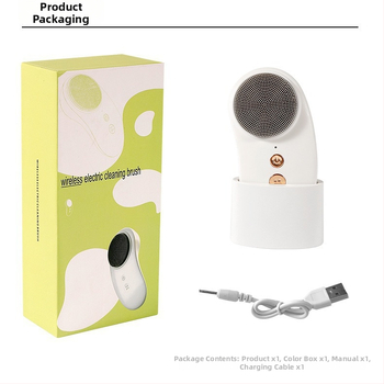 Ultraskaņas sejas tīrīšanas instruments ar ūdensdrošu dizainu, vibrācijām, elektrisko darbību, poru tīrīšanu un karstā kompreses funkciju