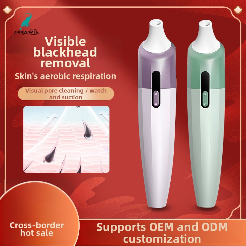 Elektrinis vizualiai valdomas juodųjų dėmių šalinimo ir porų valymo įrenginys su kamera, modelis ZM2022, 2 greičiai, riebalų kontrolė, korpusas ABS+PC+silika gelis