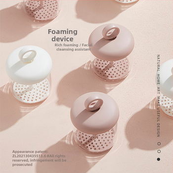 Mo Yao Life Putų gaminimo indelis veido valymui, veido plovimui ir šampūnui — PS+PP, 8×8×11.5 cm, su dangteliu, logotipo spauda, privatios etiketės galimybė