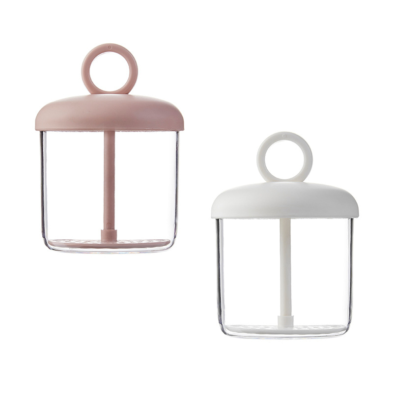 Mo Yao Life Putų gaminimo indelis veido valymui, veido plovimui ir šampūnui — PS+PP, 8×8×11.5 cm, su dangteliu, logotipo spauda, privatios etiketės galimybė