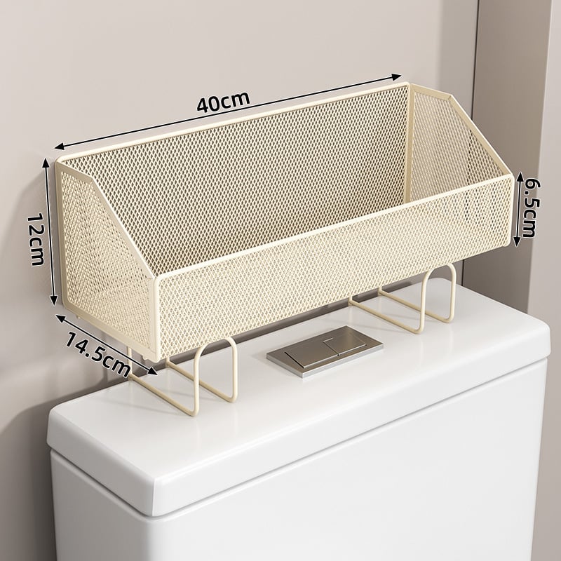 Vonios kambario laikymo lentyna - plieninė su elektroplatingo danga, vieno lygio, apkrova 5–10 kg, model Hb012-mtzwj-h-da