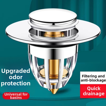 Valamu kanali filtr Bounce Core, vask, kahepealine disain, Bounce tüüp, kaasaegne stiil