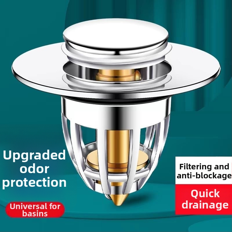 Valamu kanali filtr Bounce Core, vask, kahepealine disain, Bounce tüüp, kaasaegne stiil