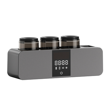 Стенно монтиран UV дезинфекционен стерилизатор за четки за зъби с въздушно сушене, управление с тъч екран, USB захранване, мощност до 10W (RA-613, Kindness)