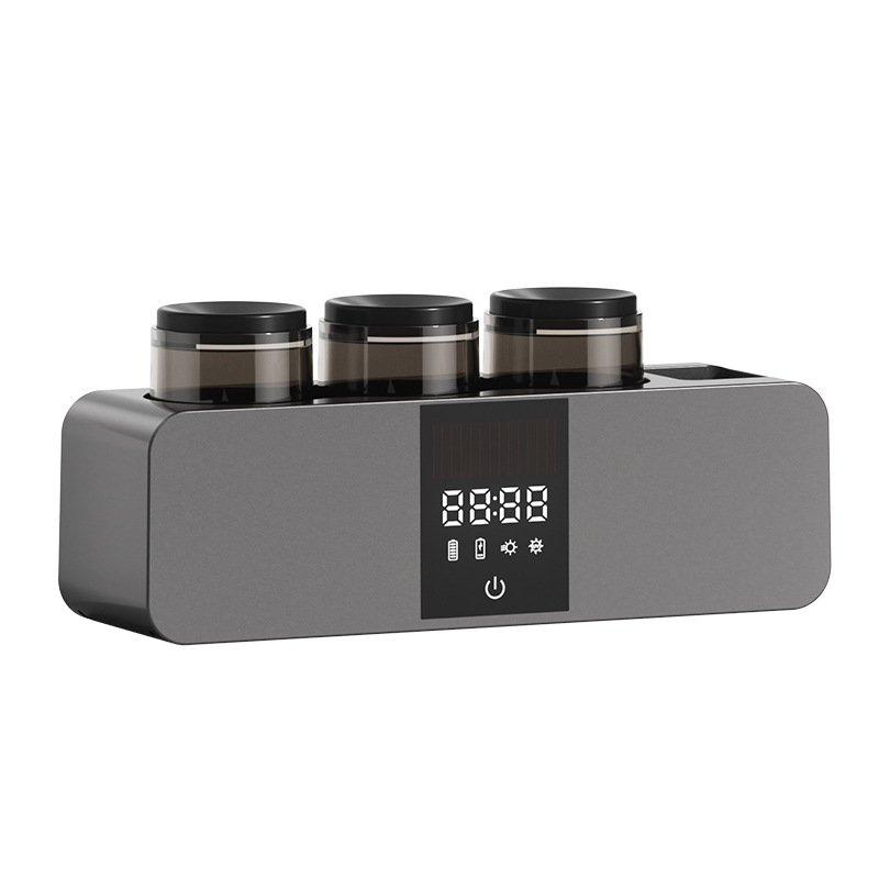 Стенно монтиран UV дезинфекционен стерилизатор за четки за зъби с въздушно сушене, управление с тъч екран, USB захранване, мощност до 10W (RA-613, Kindness)