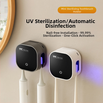 Topelt hambaharjahoidik UV-C steriliseerimine ja kuivatamine, kaasaskantav USB sterilisaator