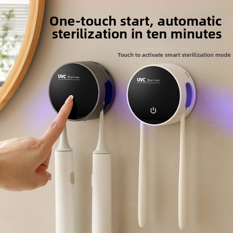 Kompaktne nutikas hambaharja sterilisaator USB toiteallikaga, puutetundlik juhtimine, UV steriliseerimine, 10–60 min tsükkel, mudel RA-983