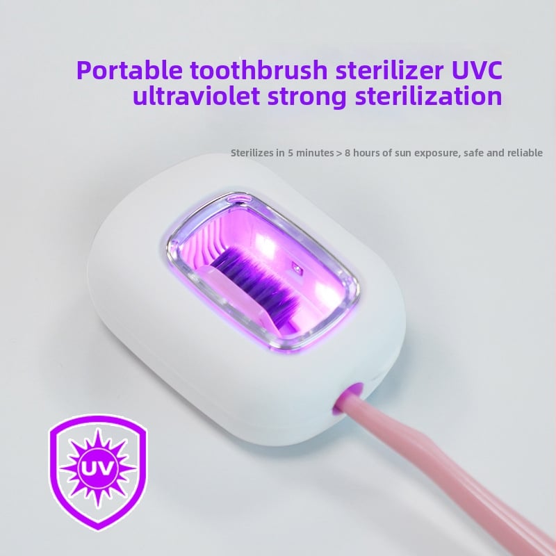 Dantų šepetėlių dezinfekavimo dėžutė, UV-C sterilizacija, 5 min. ciklas, įkraunama baterija, modelis STB-047A