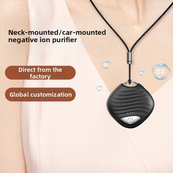 Norbik nešiojamas kaklo oro valytuvas – neigiamų jonų, dezinfekcija ir sterilizacija, kvapų šalinimas, žiedadulkių pašalinimas, tylus veikimas