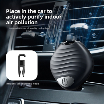 Norbik nešiojamas kaklo oro valytuvas – neigiamų jonų, dezinfekcija ir sterilizacija, kvapų šalinimas, žiedadulkių pašalinimas, tylus veikimas