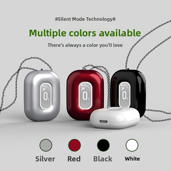 Norbik nešiojamas kaklo oro valytuvas – neigiamų jonų, dezinfekcija ir sterilizacija, kvapų šalinimas, žiedadulkių pašalinimas, tylus veikimas