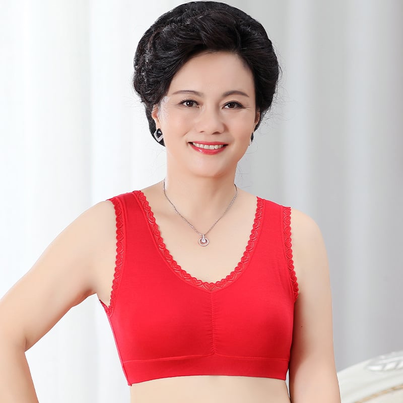 Modalinė liemenėlė moterims, be vielos, vest stiliaus, 3/4 kaušelis, vidutiniškai formuotas kaušelis, dvigubos petnešėlės