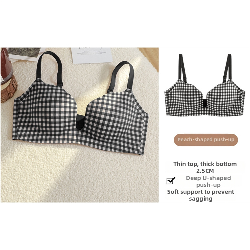 Push-Up formuojanti liemenėlė, 3/4 puodelio, V iškirptė, užnugaros keturi užsegimai, nailonas su spandekso įdaila