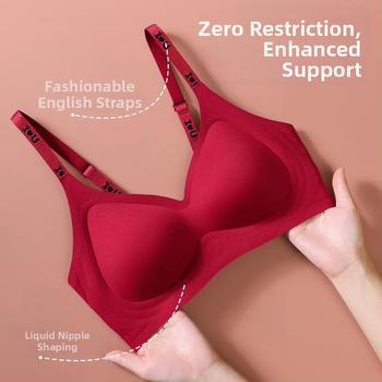 Be siūlų liemenėlės komplektas be vielos, 3/4 taurė, ploni formuojami kaušeliai, nailonas su spandekso įdėklu