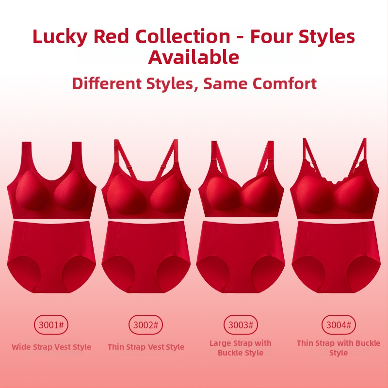 Õmblusteta traadita rinnahoidja komplekt putuvormidega kaussidega, hingav, Push-Up