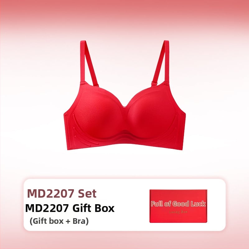 Moterų nailoninis Push-Up bešveidžio liemenėlės rinkinys su nuimamomis petnešėlėmis ir nugaros užtrauktuku su keturių eilių kabliukais (Nailonas; Push-Up; Bešveidinis; Nuimamos petnešėlės; Nugaros užtrauktukas)