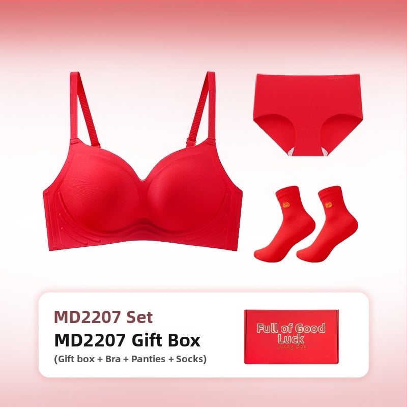 Moterų nailoninis Push-Up bešveidžio liemenėlės rinkinys su nuimamomis petnešėlėmis ir nugaros užtrauktuku su keturių eilių kabliukais (Nailonas; Push-Up; Bešveidinis; Nuimamos petnešėlės; Nugaros užtrauktukas)