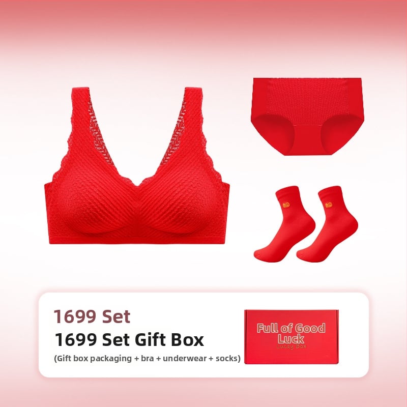 Moterų nailoninis Push-Up bešveidžio liemenėlės rinkinys su nuimamomis petnešėlėmis ir nugaros užtrauktuku su keturių eilių kabliukais (Nailonas; Push-Up; Bešveidinis; Nuimamos petnešėlės; Nugaros užtrauktukas)