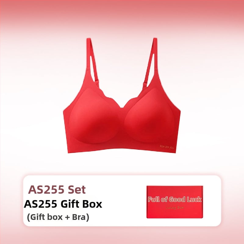 Moterų nailoninis Push-Up bešveidžio liemenėlės rinkinys su nuimamomis petnešėlėmis ir nugaros užtrauktuku su keturių eilių kabliukais (Nailonas; Push-Up; Bešveidinis; Nuimamos petnešėlės; Nugaros užtrauktukas)