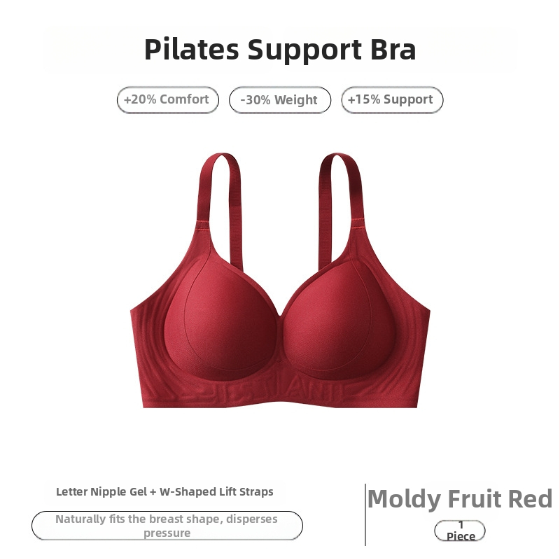 Push-Up bešuvė liemenėlė moterims, 3/4 taurė, plonos formuotos taurės, be vielos, kvėpuojanti, patogi