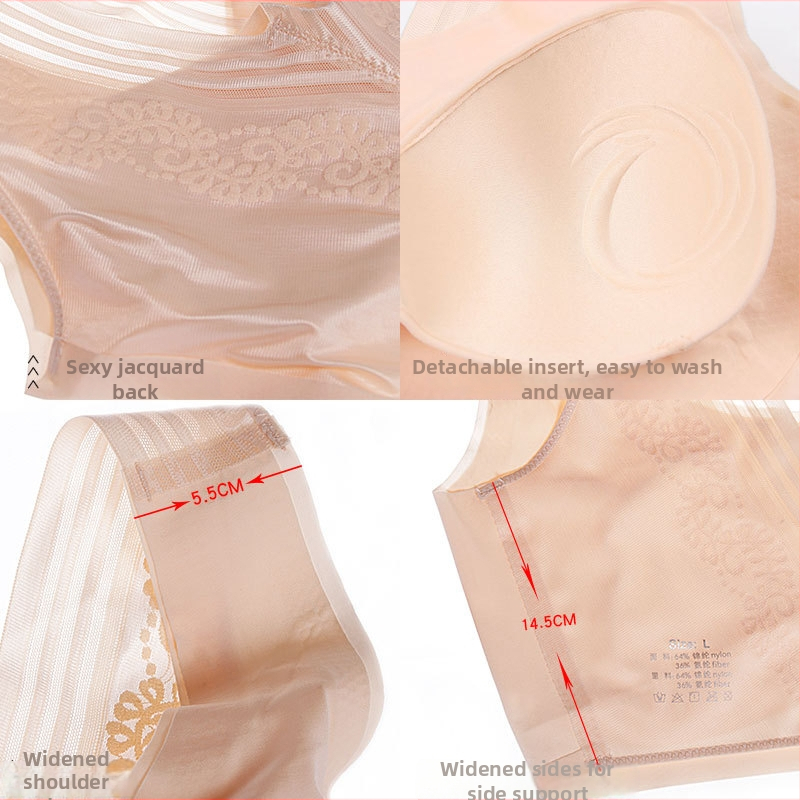 Naktinė nėrinių liemenėlė, 5/8 puodelio, plonas formuojamas puodelis, pagrindinis audinys: nailonas, pamušalas: medvilnė