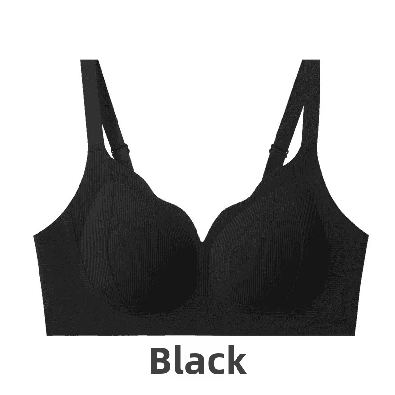 Moterų push-up liemenėlė su pilnu kaušeliu, nugaros keturiais kabliukų užsegimais, fiksuotos dvigubos petnešos; pagrindinis audinys: nailonas; įdėklas: nailonas (90–95%); kaušų audinys: medvilnė.